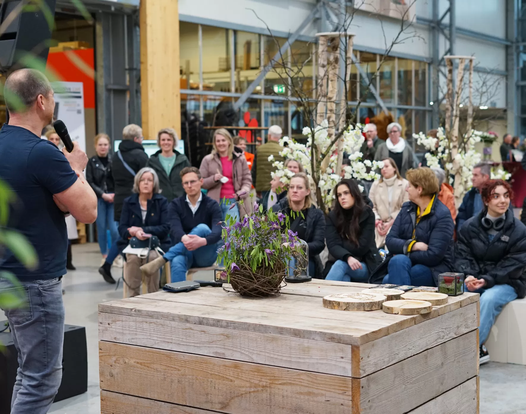 Funeral floristry event