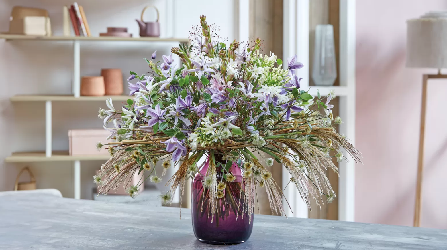 Agapanthus cut flower Gletsjer Marginpar