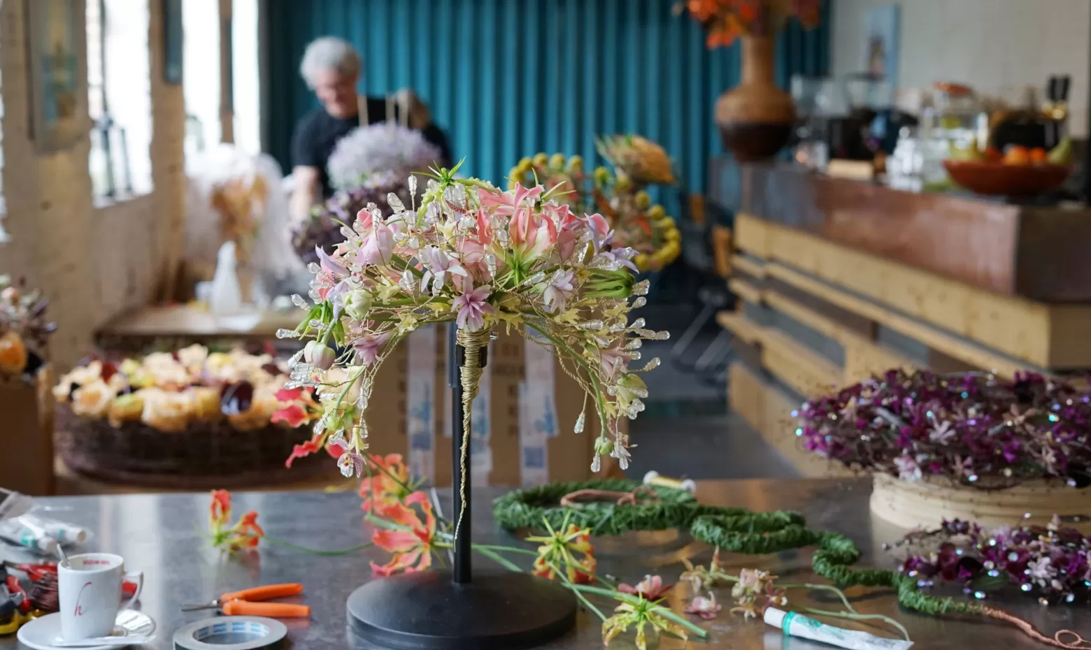 Workspace - Floral photoshoot